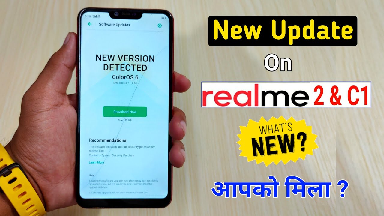 New Software Update Rollout For Realme 2 & C1 (July Update)  Remove Clean Master & More