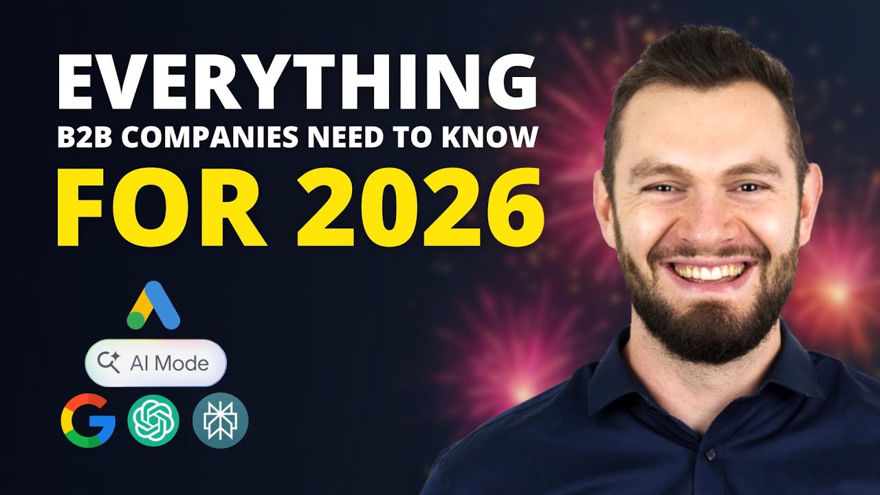 B2B Online Marketing Outlook 2026: AI, GEO, SEO, Paid Ads + Lead Generation