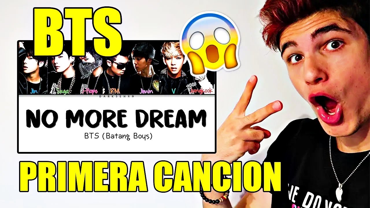 CANTANTE REACCIONA A LA PRIMERA CANCIÓN DE BTS!! 😱😍 NO MORE DREAM ❤️ REACCIÓN KPOP 2024