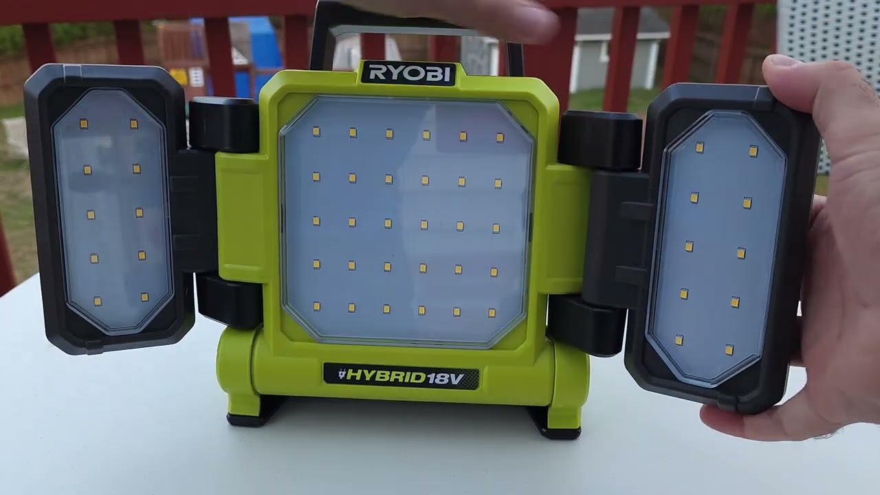 Ryobi 18V Hybrid LED Panel Light