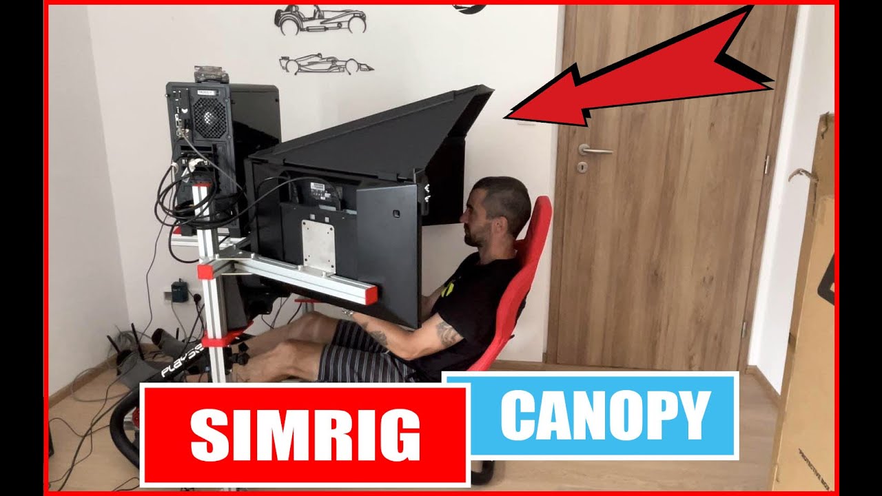 Canopy SIMRIG system - ZMĚŇ svůj pocit ze SIMRACINGU !! (ENG SUBS)