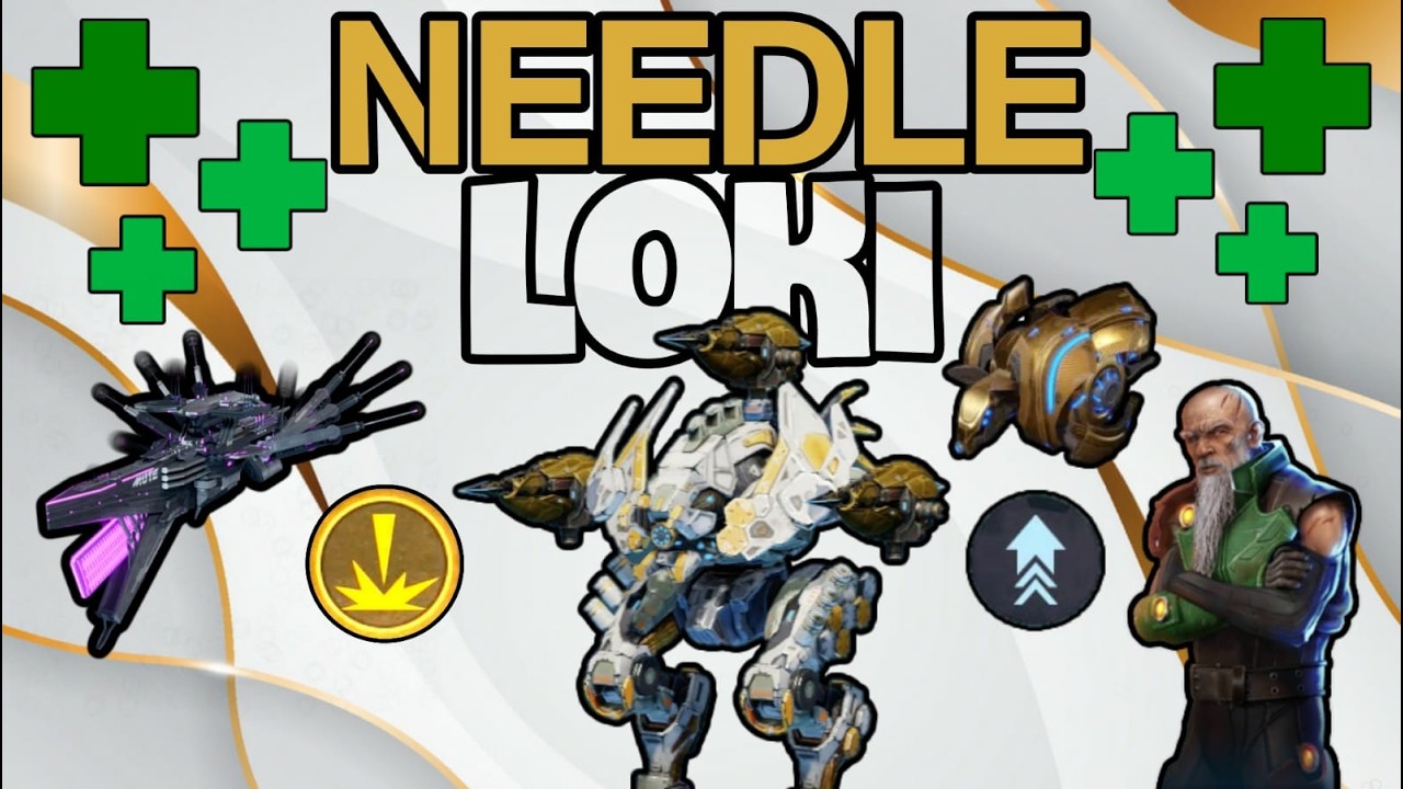 Needle Loki with Armadillo, Mute & Jump Unit | War Robots