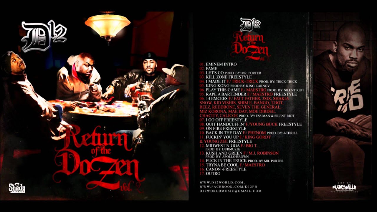 D12 Feat  King Gordy & Young Zee - Fuckin' You Up (Freestyle)