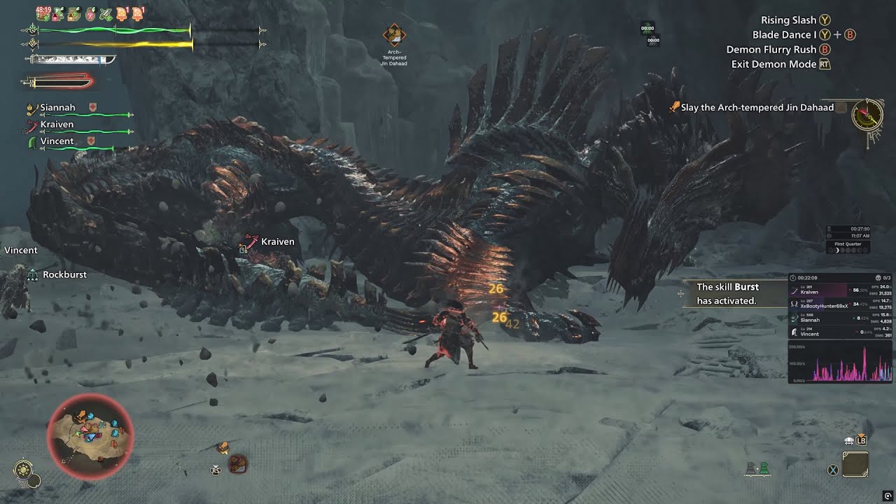 Monster Hunter Encounters: Arch Tempered Jin Dahaad
