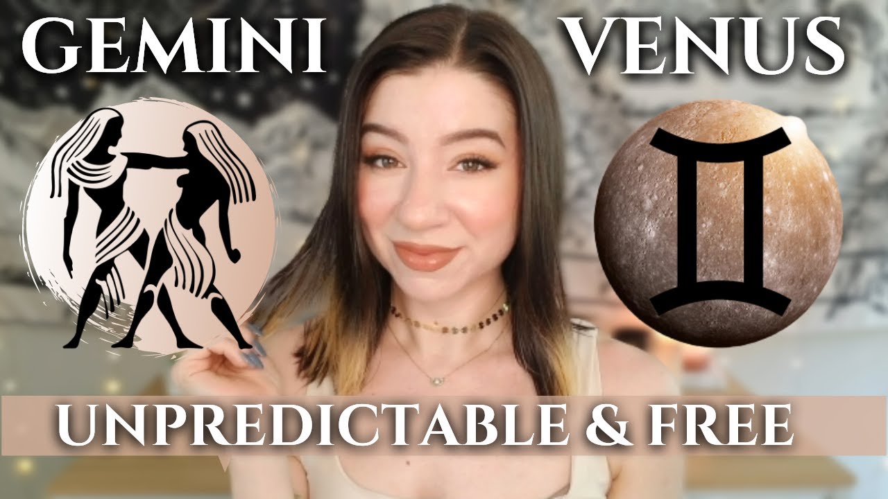 GEMINI VENUS Woman & Man ♊ Gemini Venus in Love & Creation🌹 Venus in Astrology