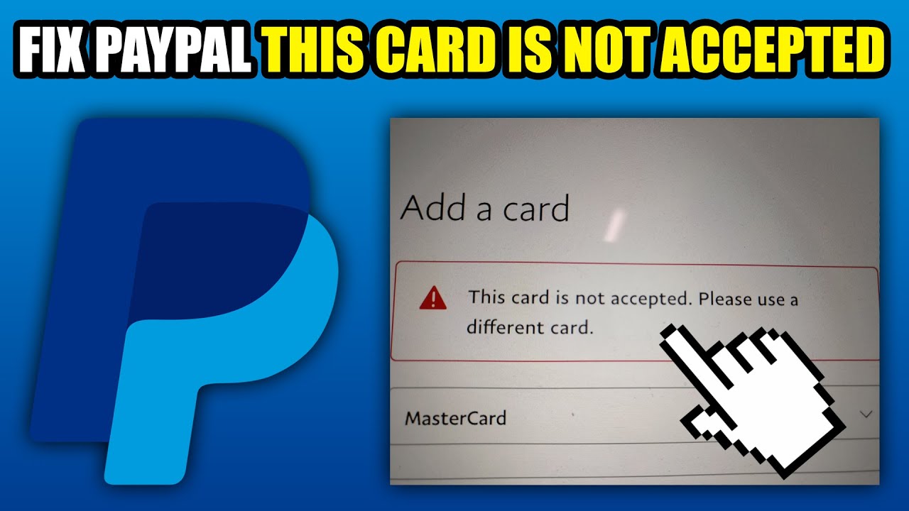 Как исправить ошибку PayPal 
