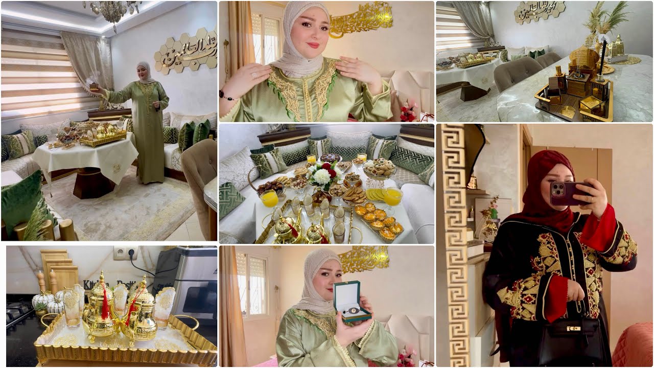 أجواء عيد الفطر بتقاليد مغربية 🇲🇦مع عائلتي✨طبيلة متولة وراقية للفطور✨جلاتي للعيد🥰