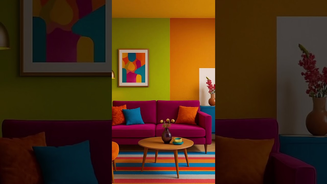 Beautiful bright colours 