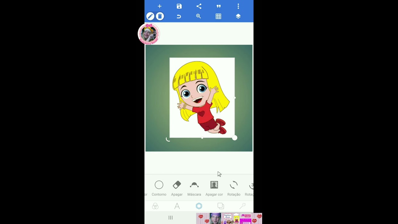 COMO MUDAR TODAS AS CORES DOS PERSONAGENS USANDO AS CORES DO PIXELLAB PARA TOPO DE BOLO / TOPPER