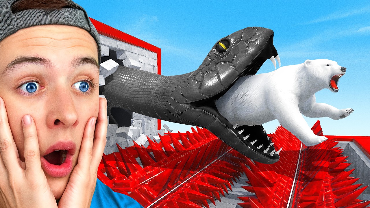 Реакция на игру BLACK MAMBA SURVIVAL MAZE! (ARBS)