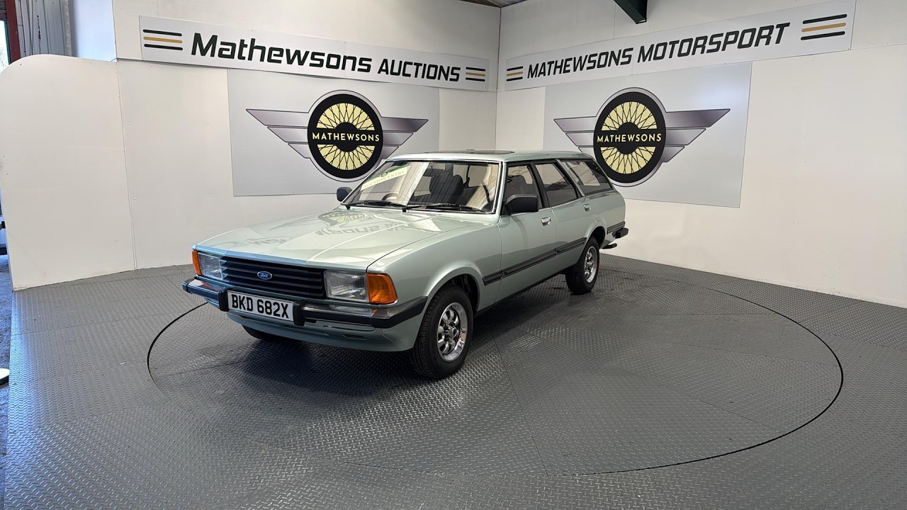 Ford Cortina GL 1981 года выпуска | Mathewsons Classic Cars | Аукцион: 15, 16 и 17 апреля 2026 года