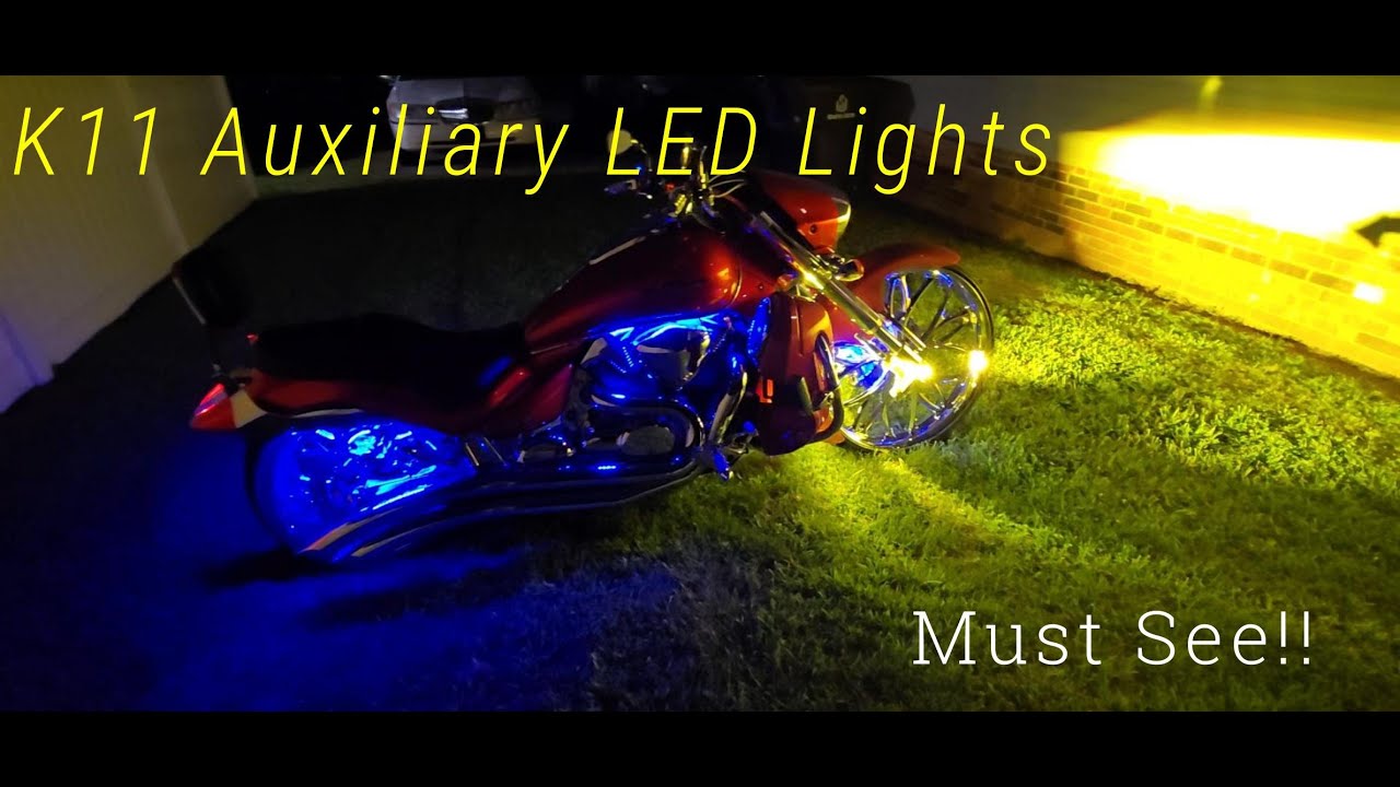 KEWIG K11 Auxiliary Lights for Suzuki Boulevard M109r