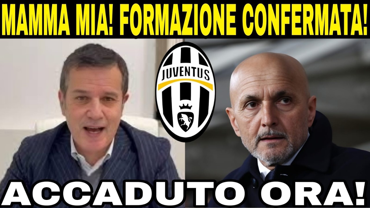 🚨 FORMAZIONE CONFERMATA! SPALLETTI INIZIALE DAVID! JUVENTUS INTER IN PROGRAMMA! SKY SVELA TUTTO!