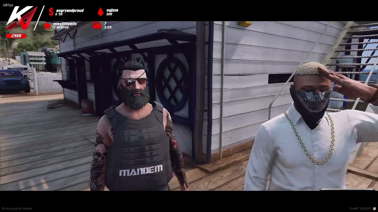 Denzel Gets His Mandem Vest, Officially MDMA!
