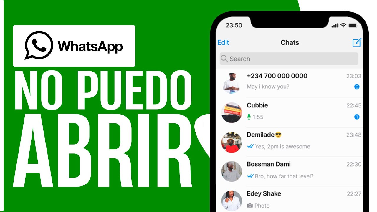 NO PUEDO ABRIR Whatsapp en iPhone (SOLUCIÓN!)