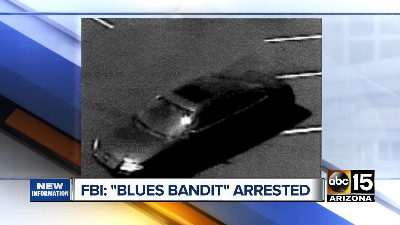 Blues Bandit arrested for multiple robberies across Valley