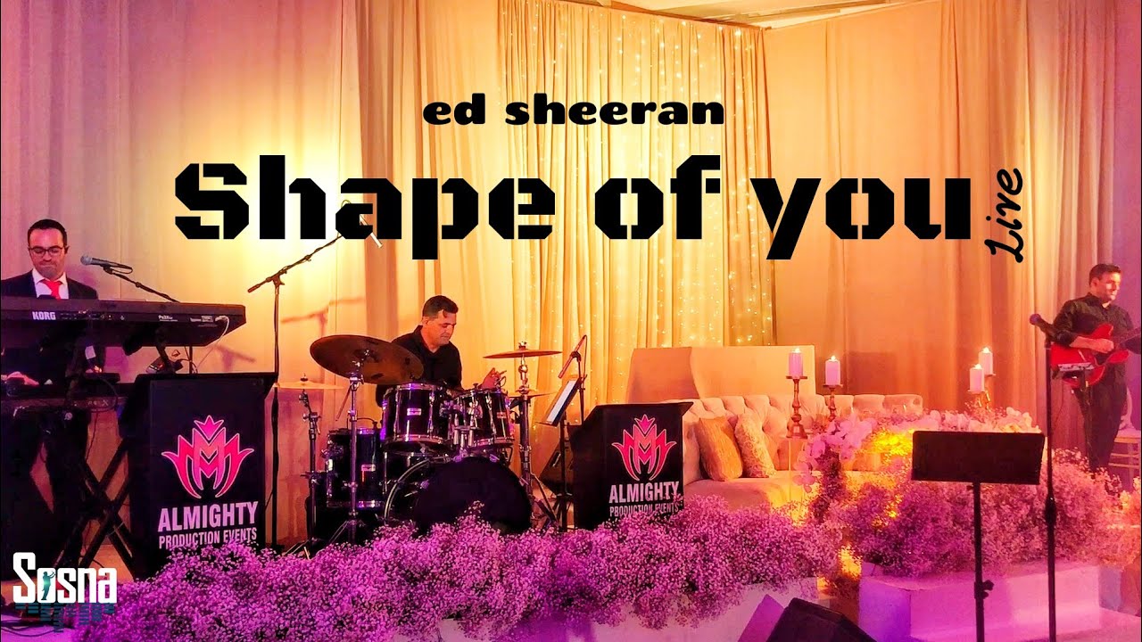 ישראל סוסנה SHAPE OF YOU במיאמי + אשר פדי בסולו תופים מטורף | Israel sosna & band