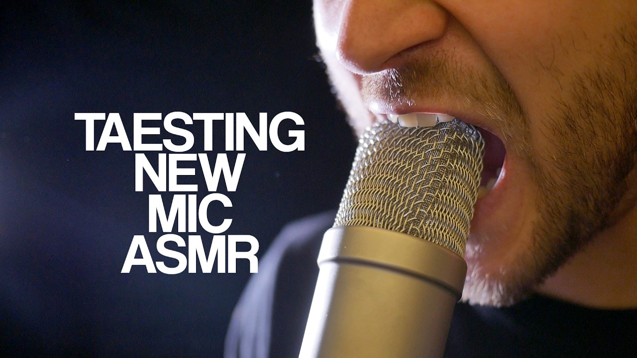 New mics broken after one blow ASMR - testing new microphones -