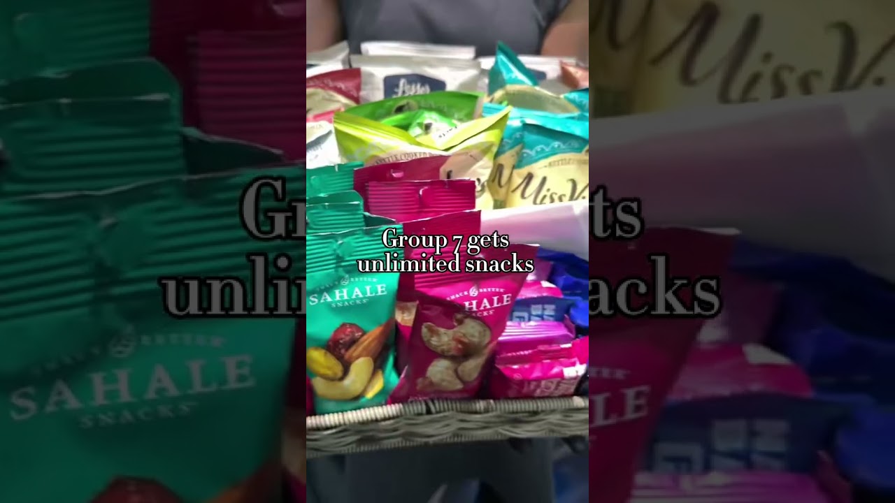 Group Z Gets Unlimited Snacks on Vonlane