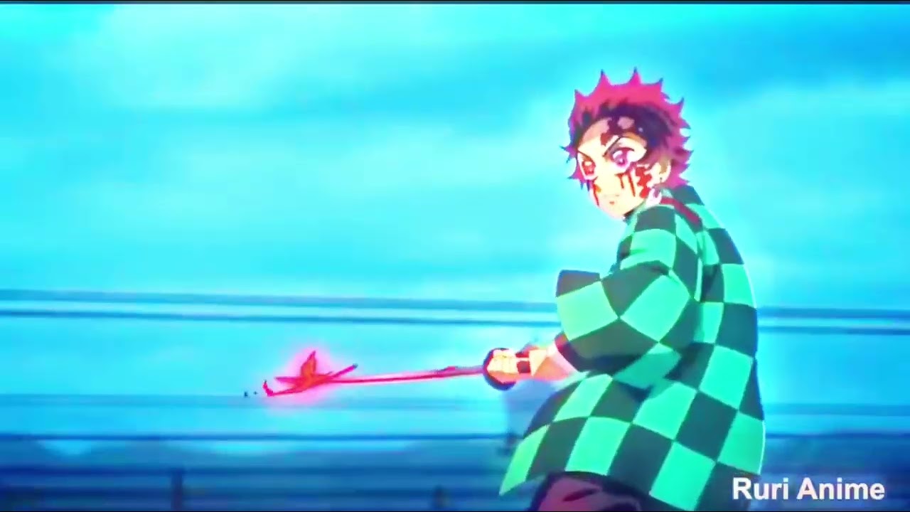 One minute of tanjiro s insane fight