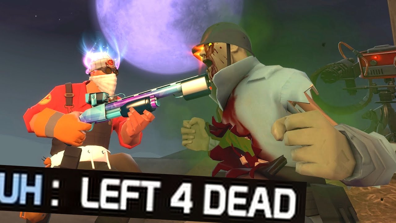 Team Fortress 2: Zombie Infection Gameplay (As Engineer) [OFFICIAL New Game Mode]