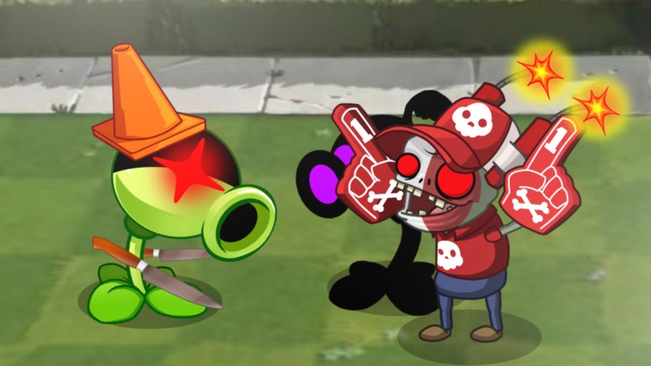 Imposter Peashooter Vs infected with the virus | Short animation | PvZ 2 Animation | Draw Cartoons 2