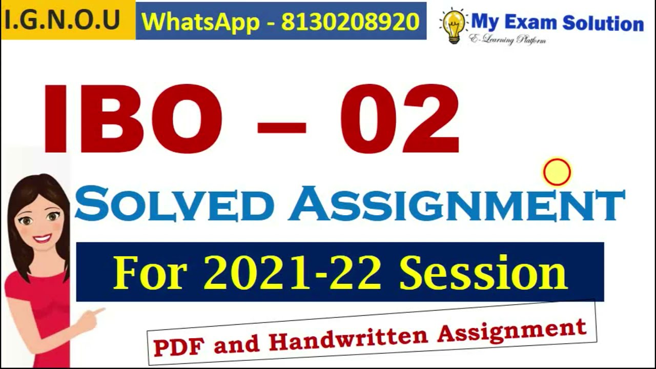 IBO 02 Solved Assignment 2021-22 in Hindi | International Marketing Management | IGNOU Assignment