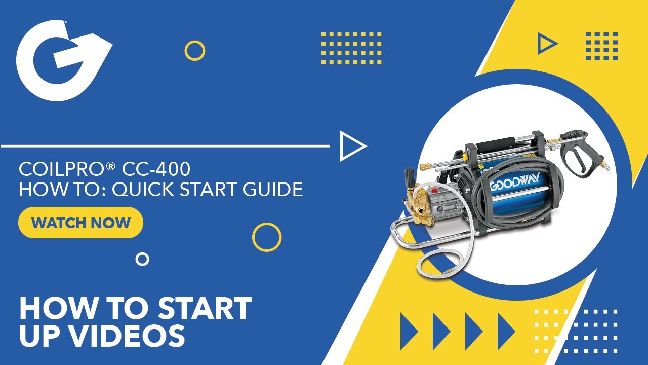 Goodway® | CC-400HF How To: Quick Start Guide
