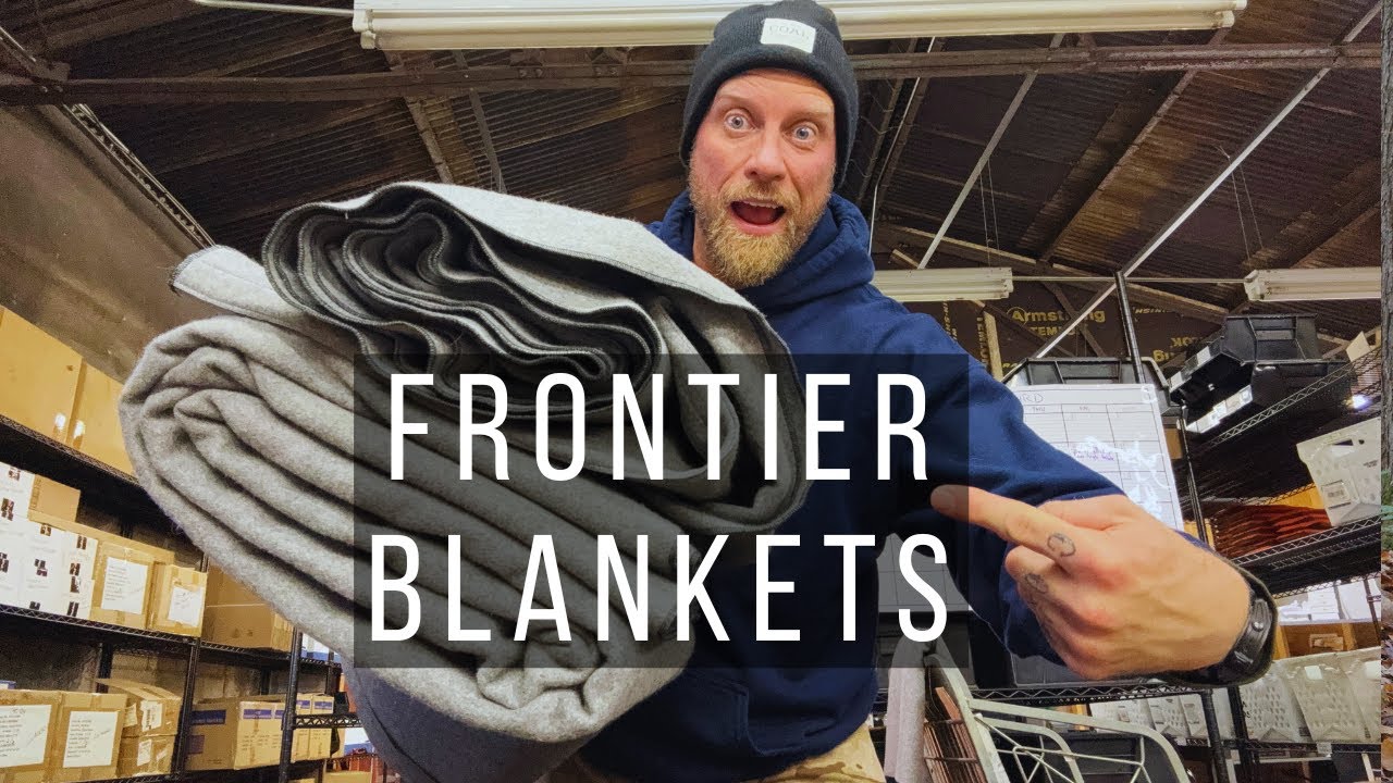Шерстяные одеяла Frontier