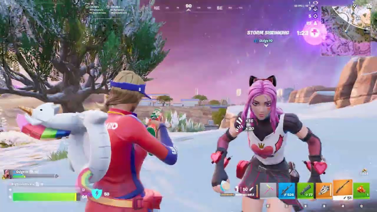 sisterly bonding in fortnite
