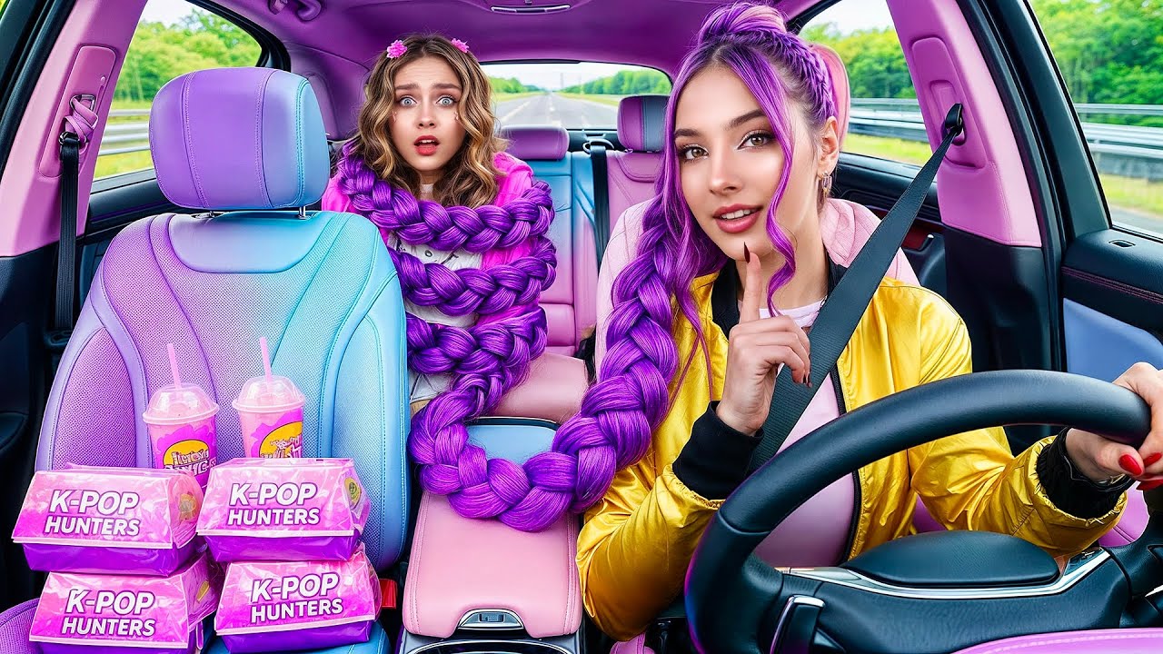 Zakazane produkty Łowców Demonów K-popu! Streamer vs Idolka K-popu