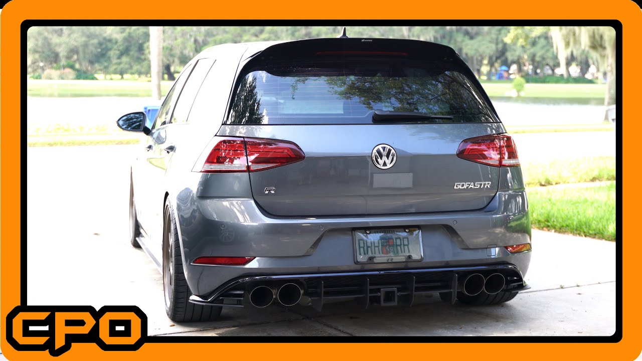 EcoHitch Hidden Trailer Hitch Receiver Install - 2019 Golf R