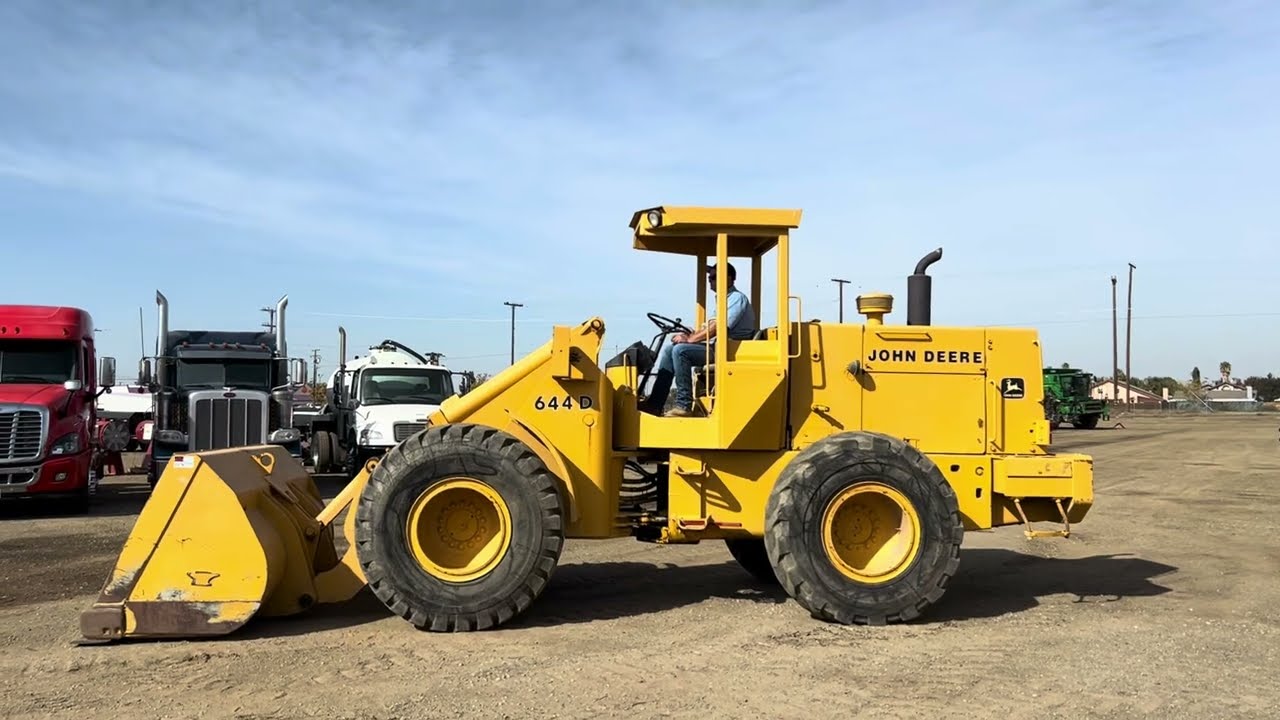 1987 John Deere 644D Wheel Loader