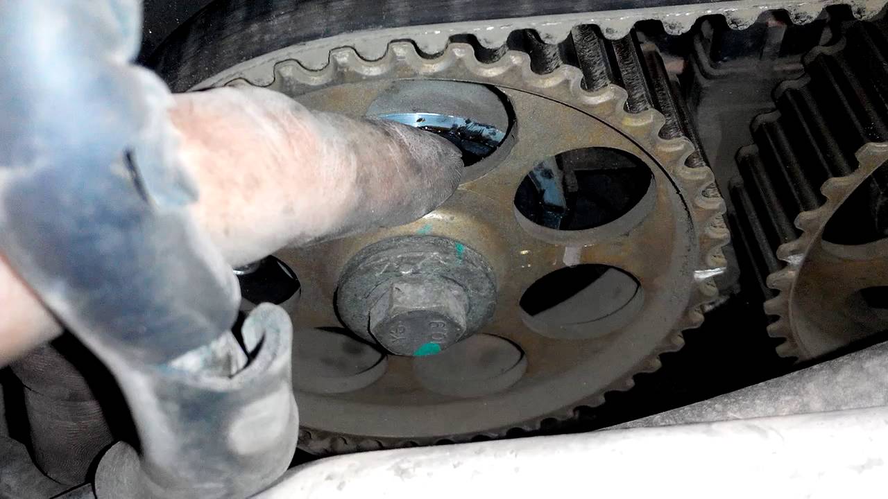 авео выставляем  метки ГРМ