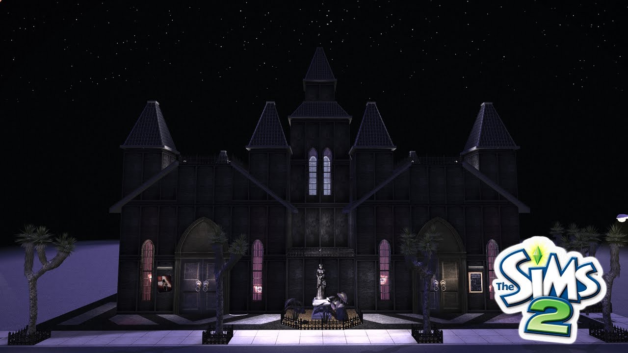 Renovating The Sims 2 // Crypto Nightclub Gets Extra Gothic