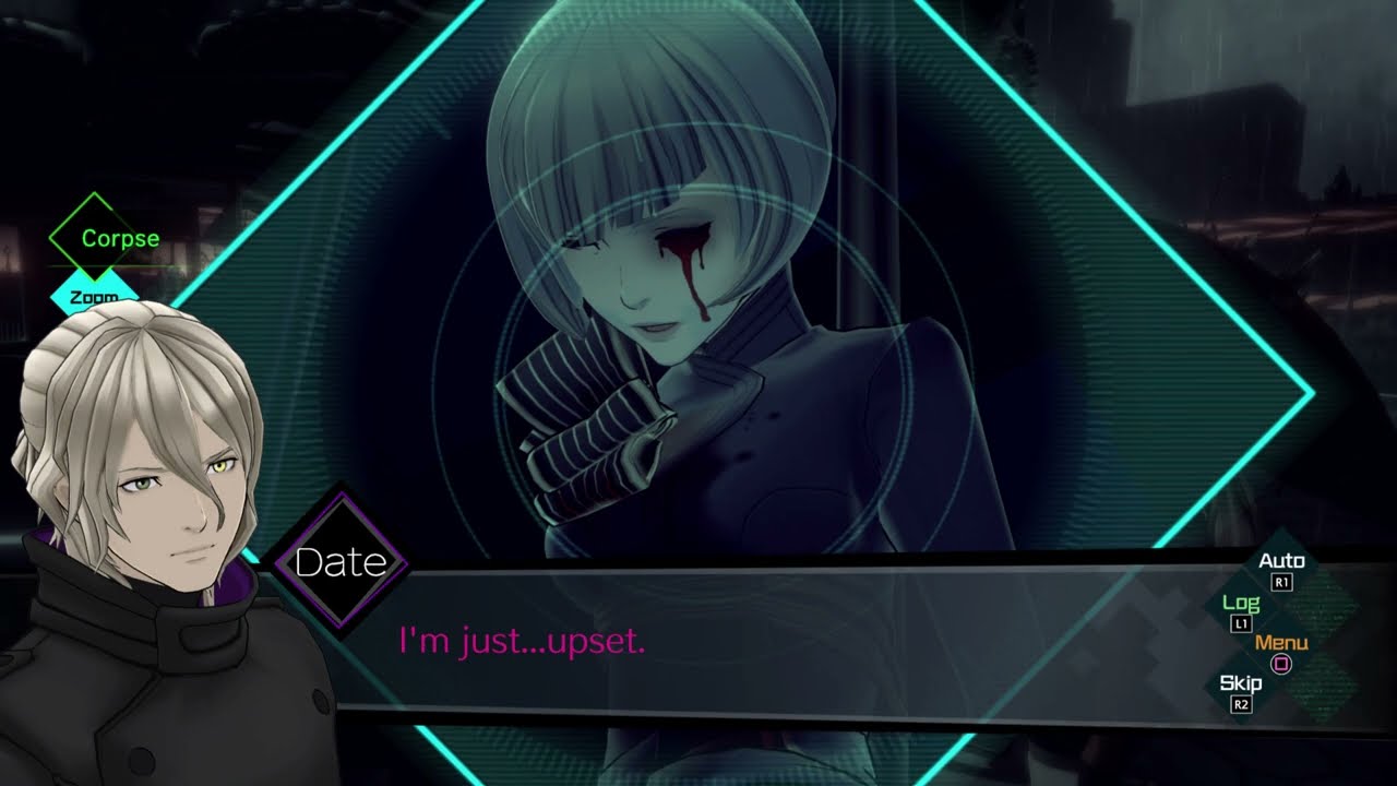 AI: The Somnium Files - Day 1 Friday sig AI: Kaname Date, Aiba and Boss Tutorial Investigation PS4