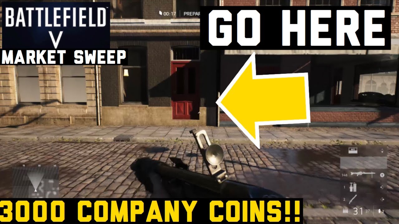 Battlefield V Combined Arms EASY WAY TO WIN on solo Hard,(ROTTERDAM Market Sweep)