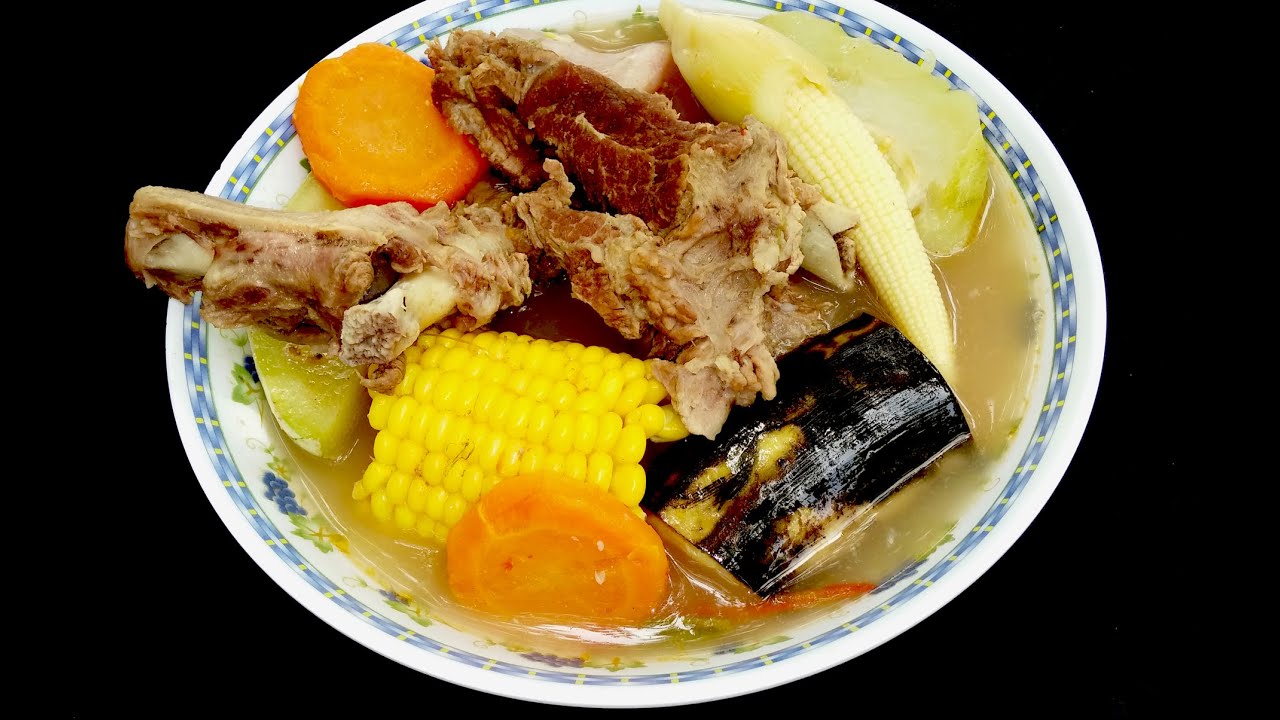 Sopa de cola de res campestre - Cocinando en Nicaragua