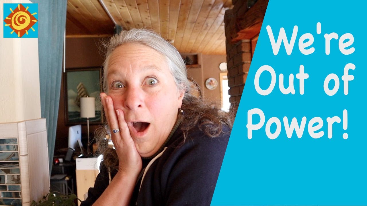 Oh No! We&rsquo;re Out of Power!//EP 5 Winter Living in a Passive Solar Off-Grid Home and Off-Grid Van