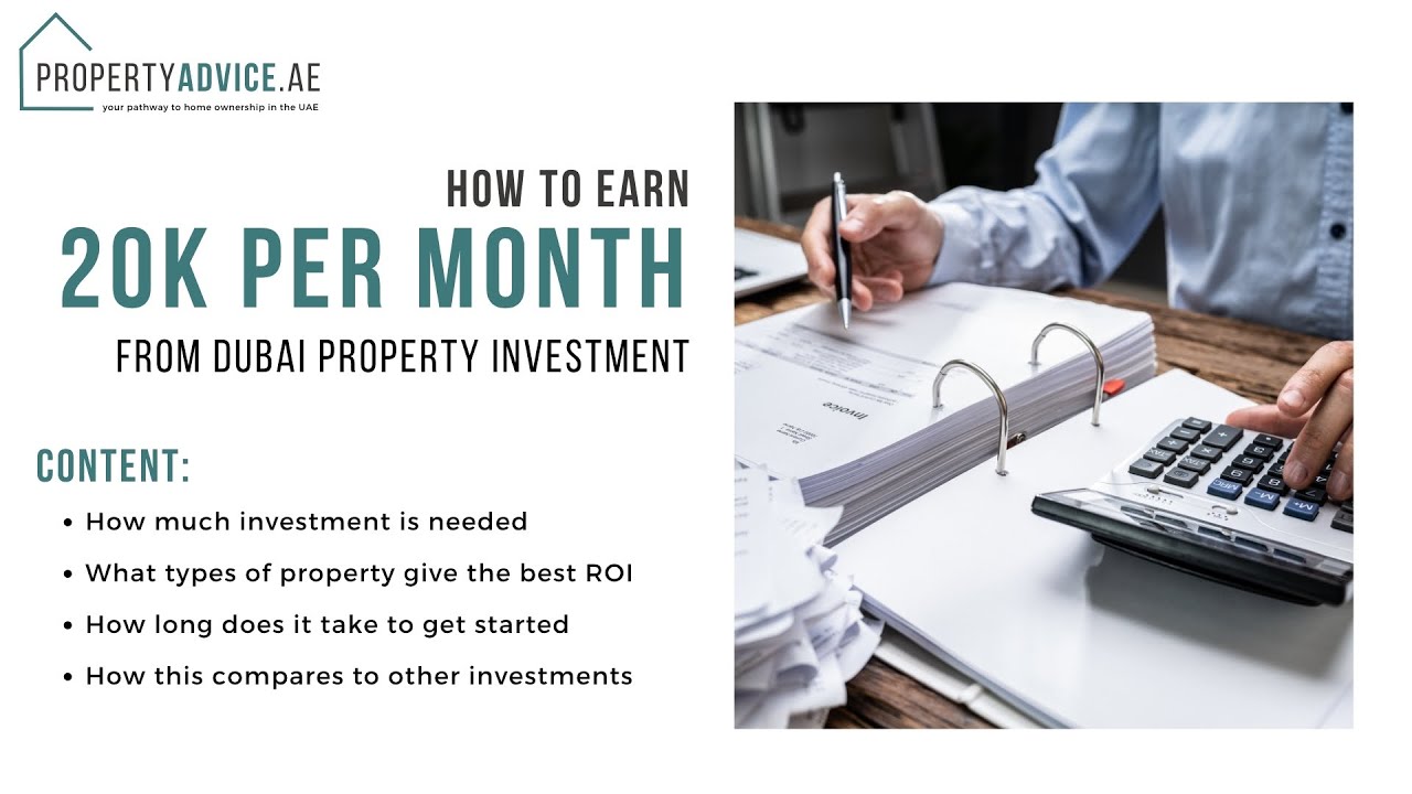 How to Earn AED 20,000/Month from Dubai Property | The Rule of 160 