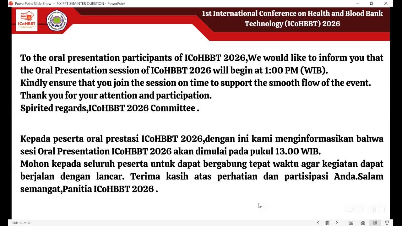1st ICoHBBT 2026