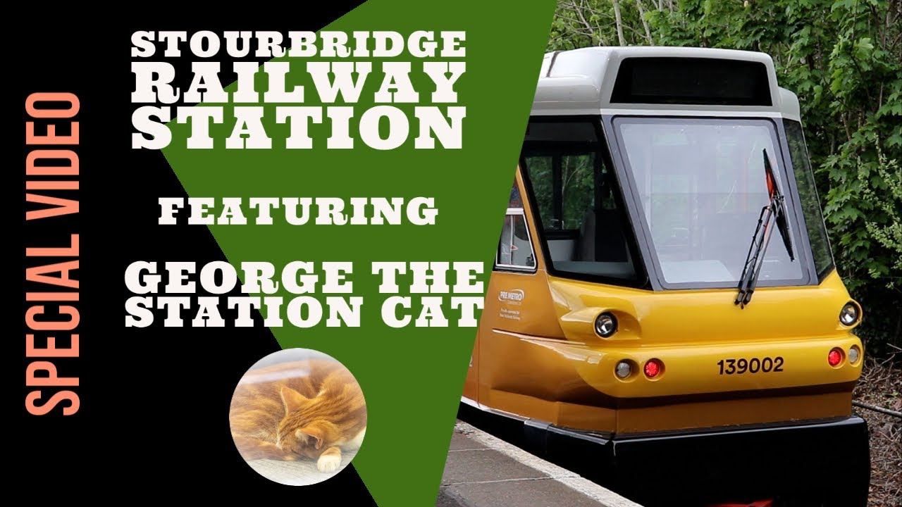 Stourbridge Junction Railway Station featuring George the Station Cat