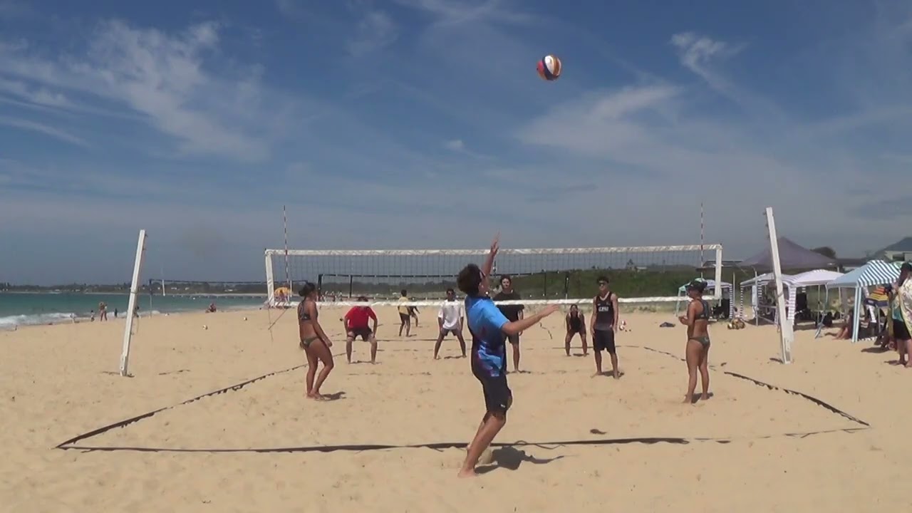 20260222 Claire Madhu Jensen Jake Illawarra Beach Volleyball Sparta Mixed 4s Game 05