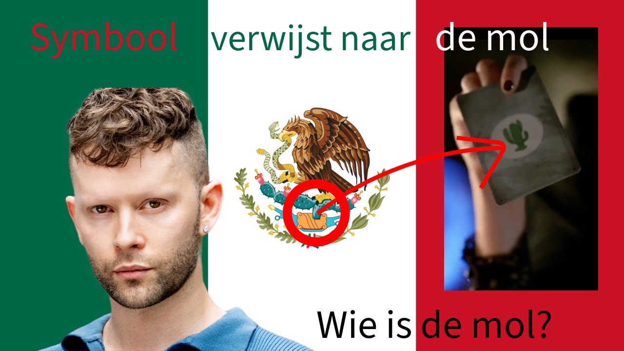 Cactus symbool verwijst naar de mol | Wie is de mol? hints en theorieën afl 1