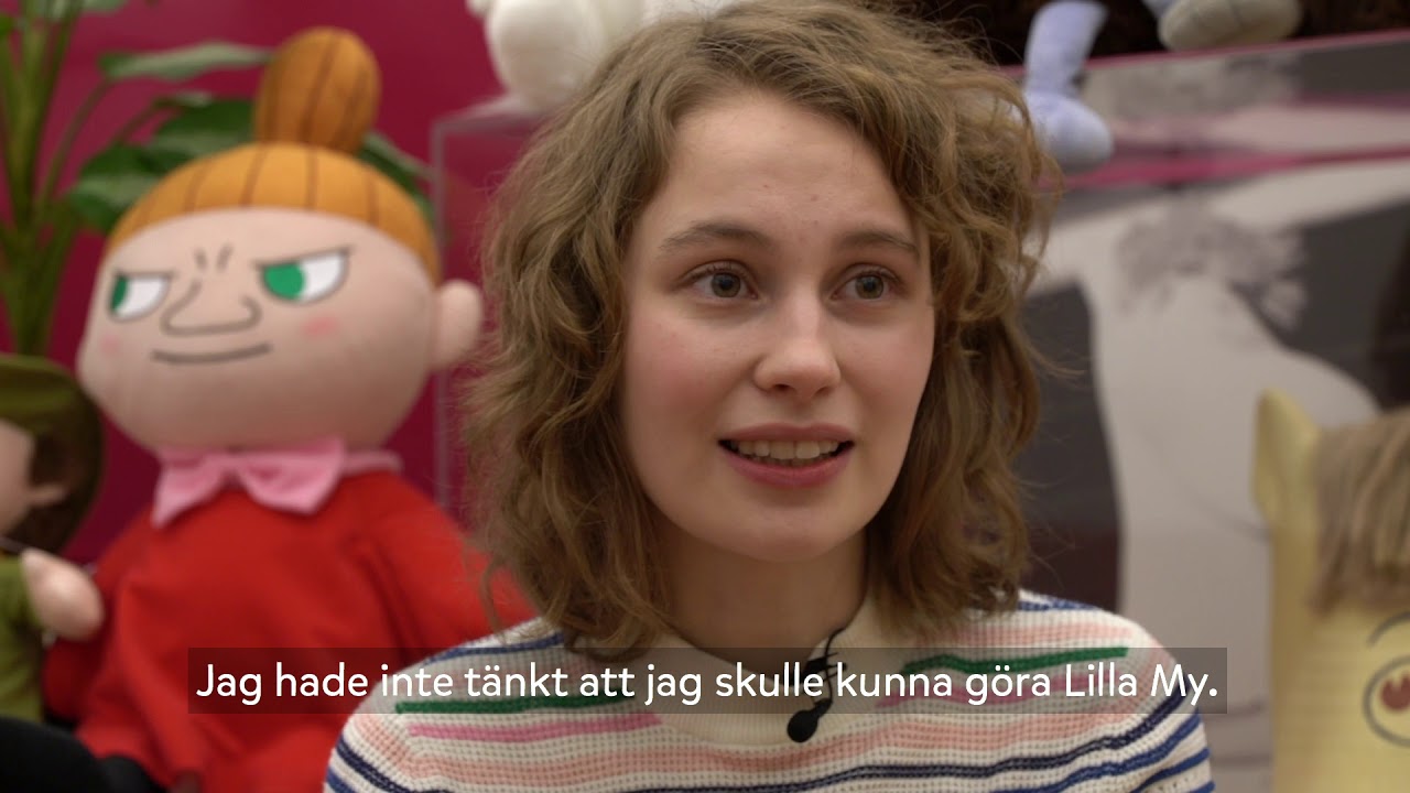 Saga Sarkola k&auml;nde sig som Snorkfr&ouml;ken &ndash; Lilla My lockade fram ett nytt skratt