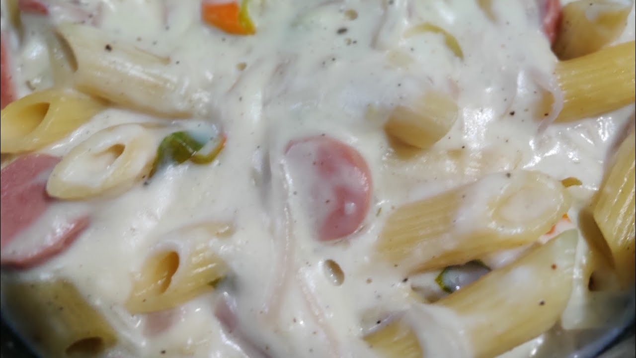 simple white sauce pasta
