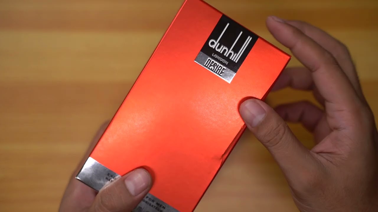 Dunhill Desire for men by Alfred Dunhill - Unboxing ASMR