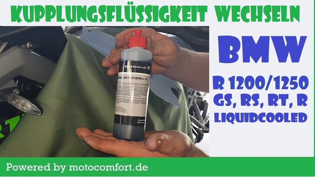 BMW R 1200 / 1250 GS - Kupplungsflüssigkeit wechseln / Clutch Fluid Change