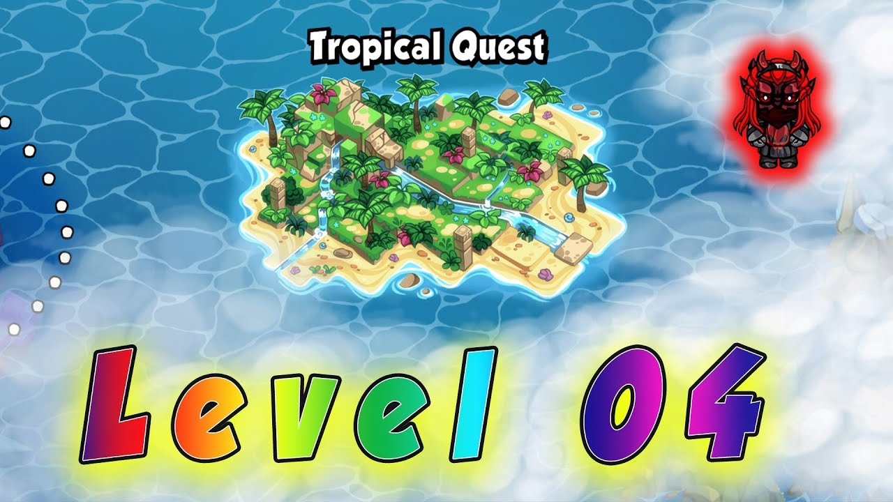 Bomber Friends - Tropical Quest - Level 04 ✅