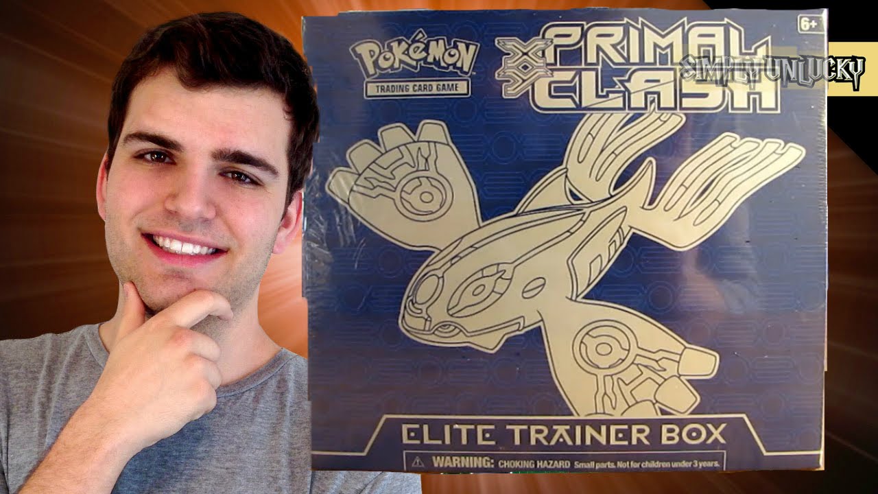 Best Pokemon X and Y Kyogre Primal Clash Elite Trainer Box Opening! ..Ultra Steel!.. OH BABY!!
